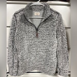 Weatherproof Vintage Gray Sherpa Fleece